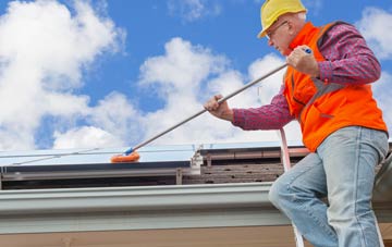 Bradford On Tone soft wash roof cleaning
